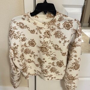 Floral Print Women's Top